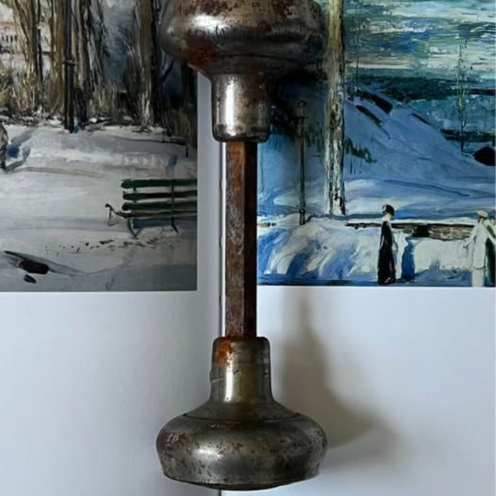 Pair of Antique Iron Door Knobs